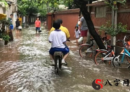 梦见回家的路被水浸