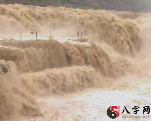 梦见黄河大水滔滔流