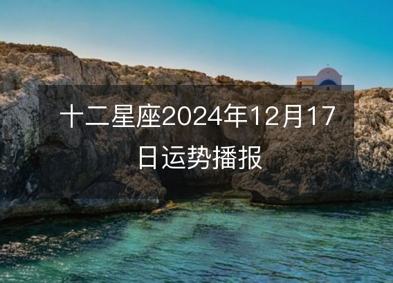 十二星座2024年12月17日运势播报