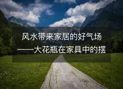 风水带来家居的好气场——大花瓶在家具中的摆放方位遵循怎样的气运原则